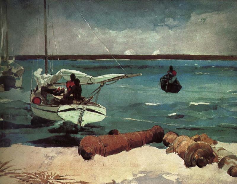 Winslow Homer Sea oil painting image